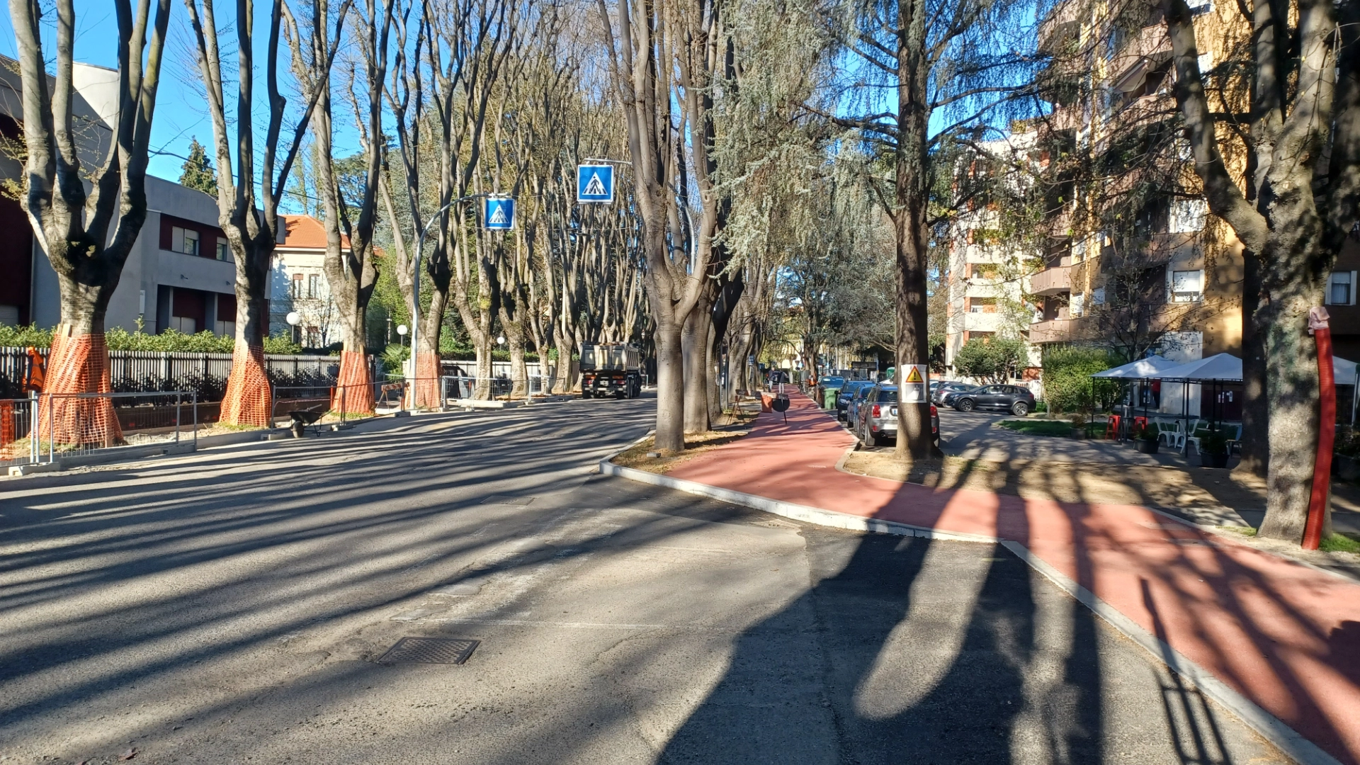 Pista ciclo/pedonale v. Roma